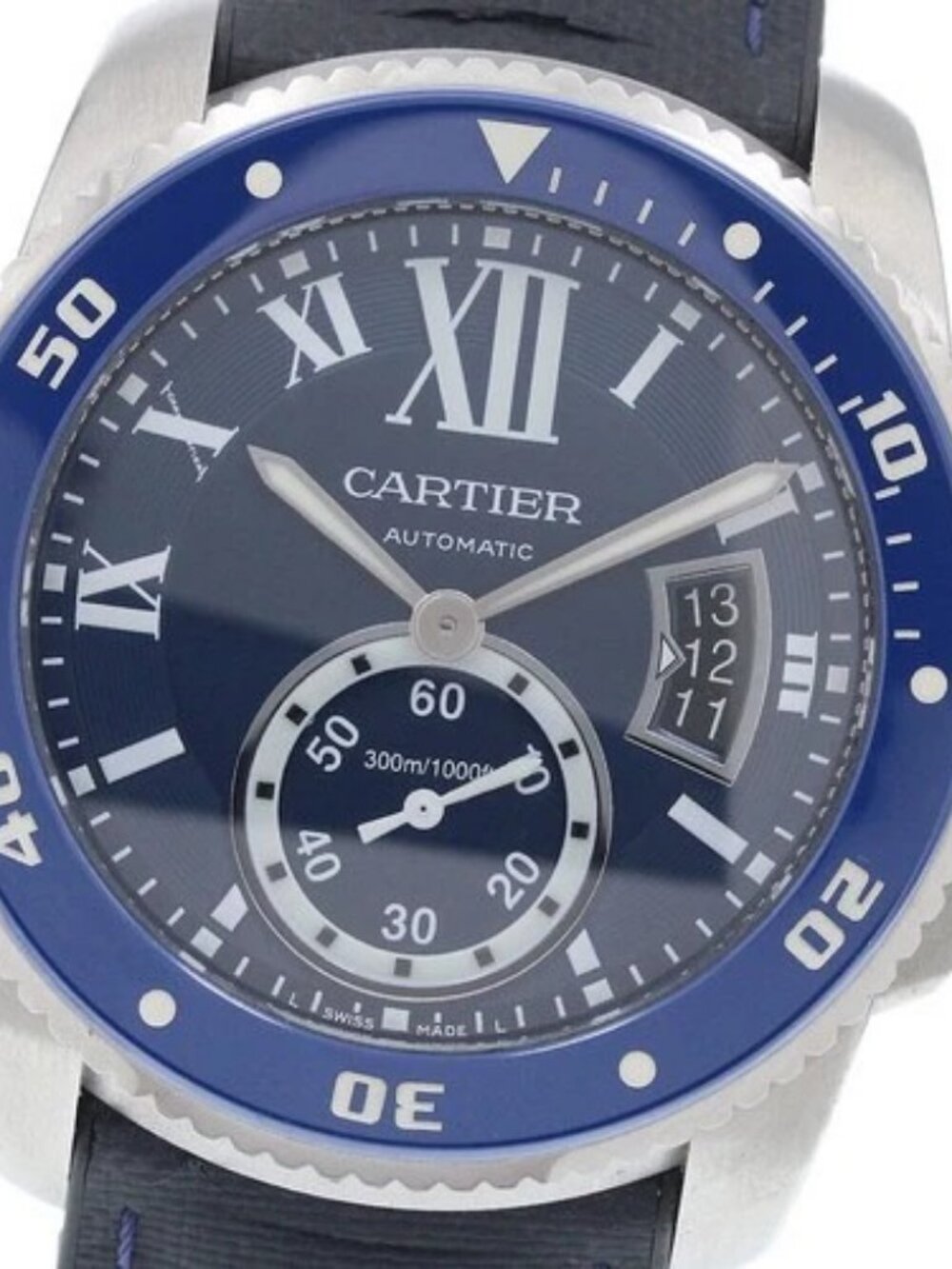 CARTIER Caliber de Cartier Diver WSCA0010 Date Navy Dial Automatic Men's _962828